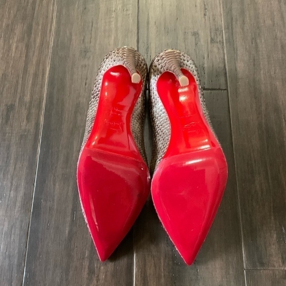 Christian Louboutin Python So Kate 120 Pumps Size 41 US 11 - Picture 8 of 8